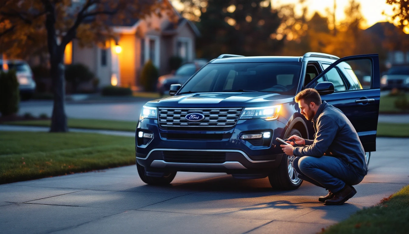 Llave Ford Explorer y Escape en Dallas: chip y PATS