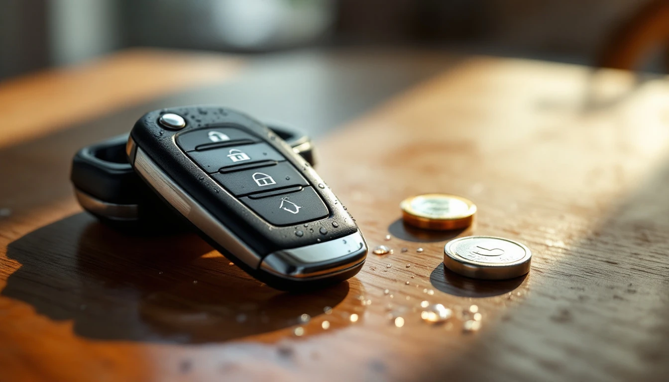 Se mojó la llave del carro y no funciona: qué hacer en Dallas